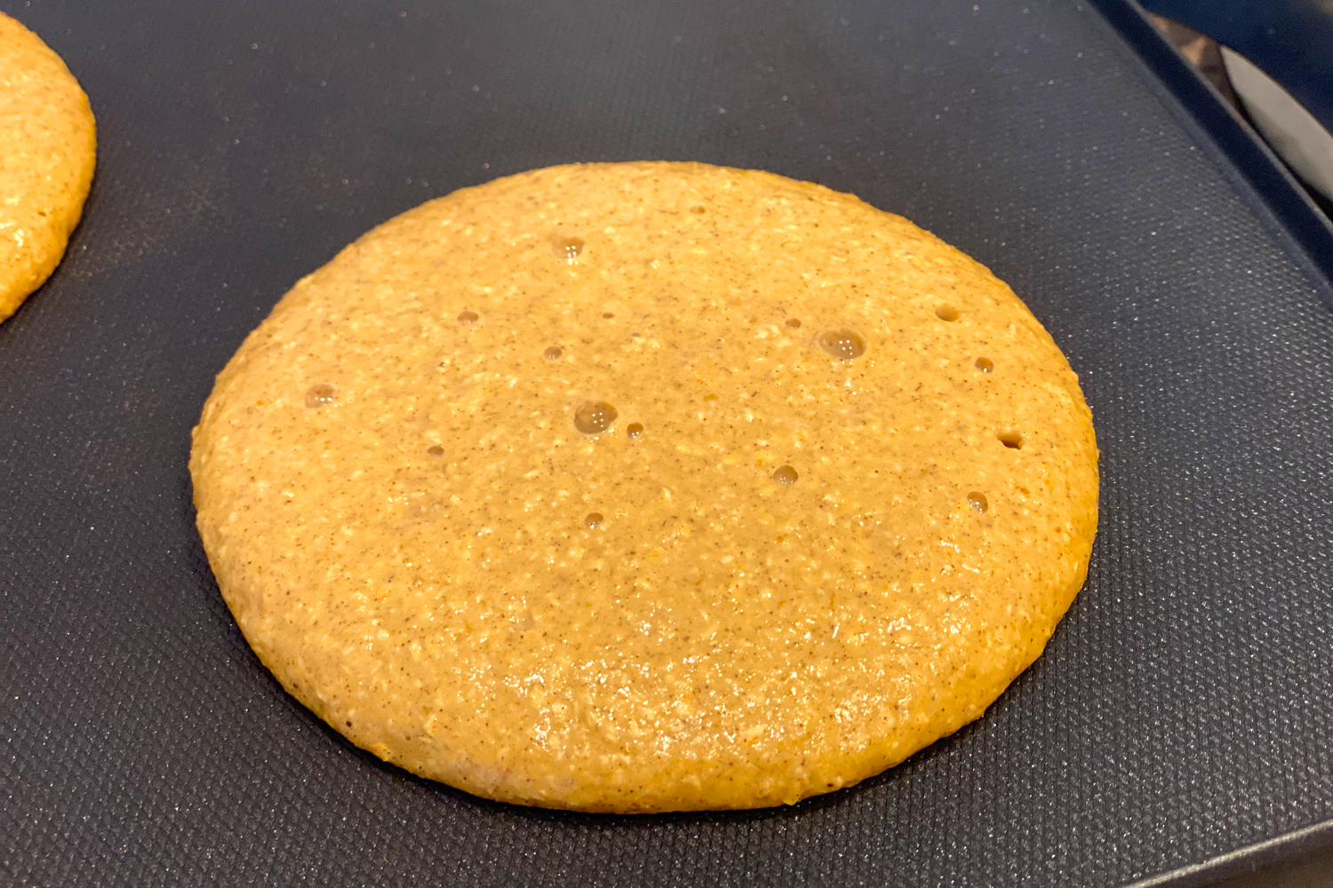 pancake ready to flip
