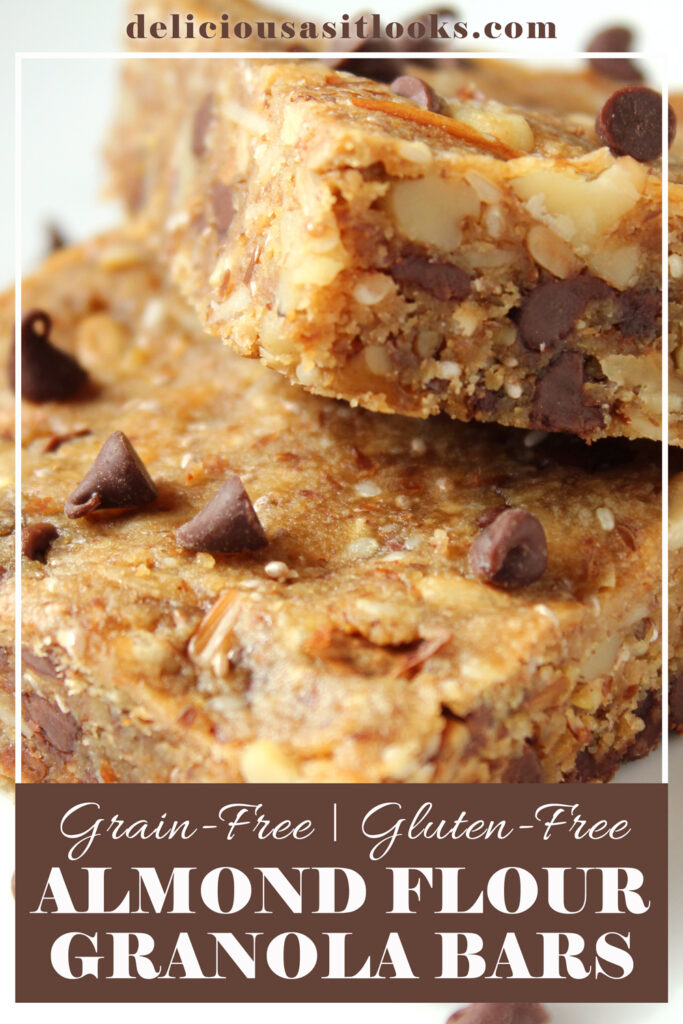 Almond Flour Granola Bars