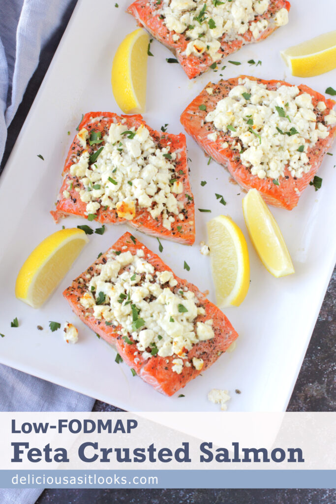 Low-FODMAP Feta-Crusted Salmon