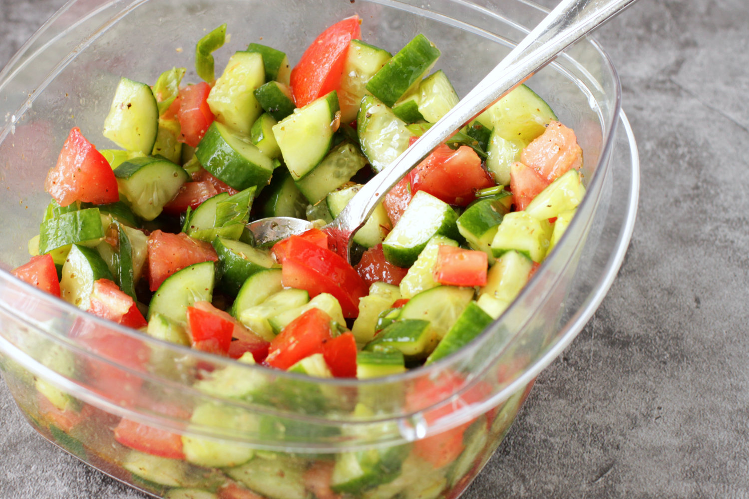 Tomato-Cucumber Salad